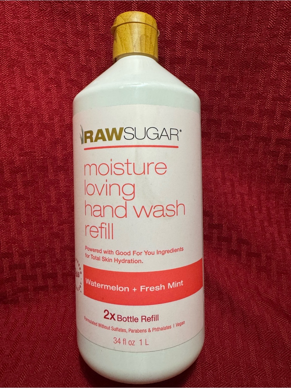 Raw Sugar Moisture Loving Hand Wash Refill